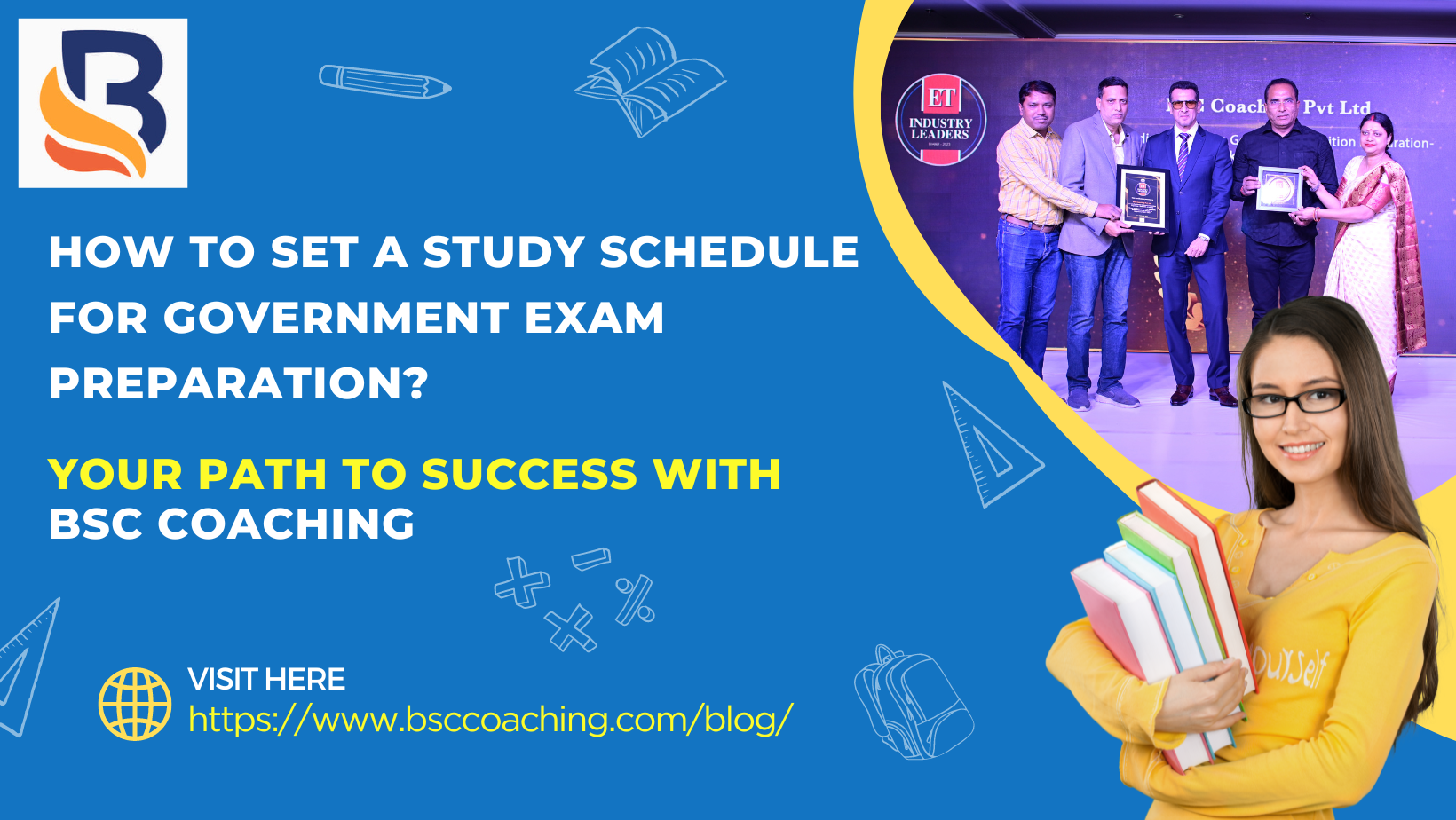 How to Set a Study Schedule for Government Exam Preparation? Your Path to Success with BSC Coaching!
